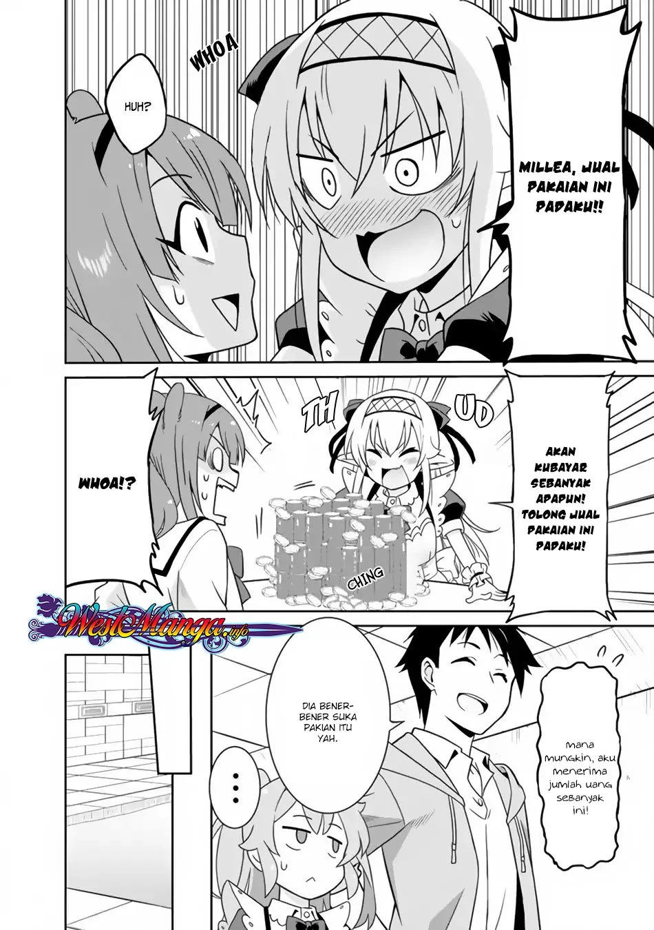 Halaman 9 — Saikyou no Shuzoku ga Ningen Datta Ken Chapter 19