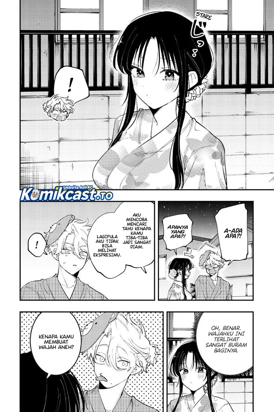 Halaman 3 — Tonari no Seki no Yatsu ga Souiu Me de Mitekuru Chapter 93