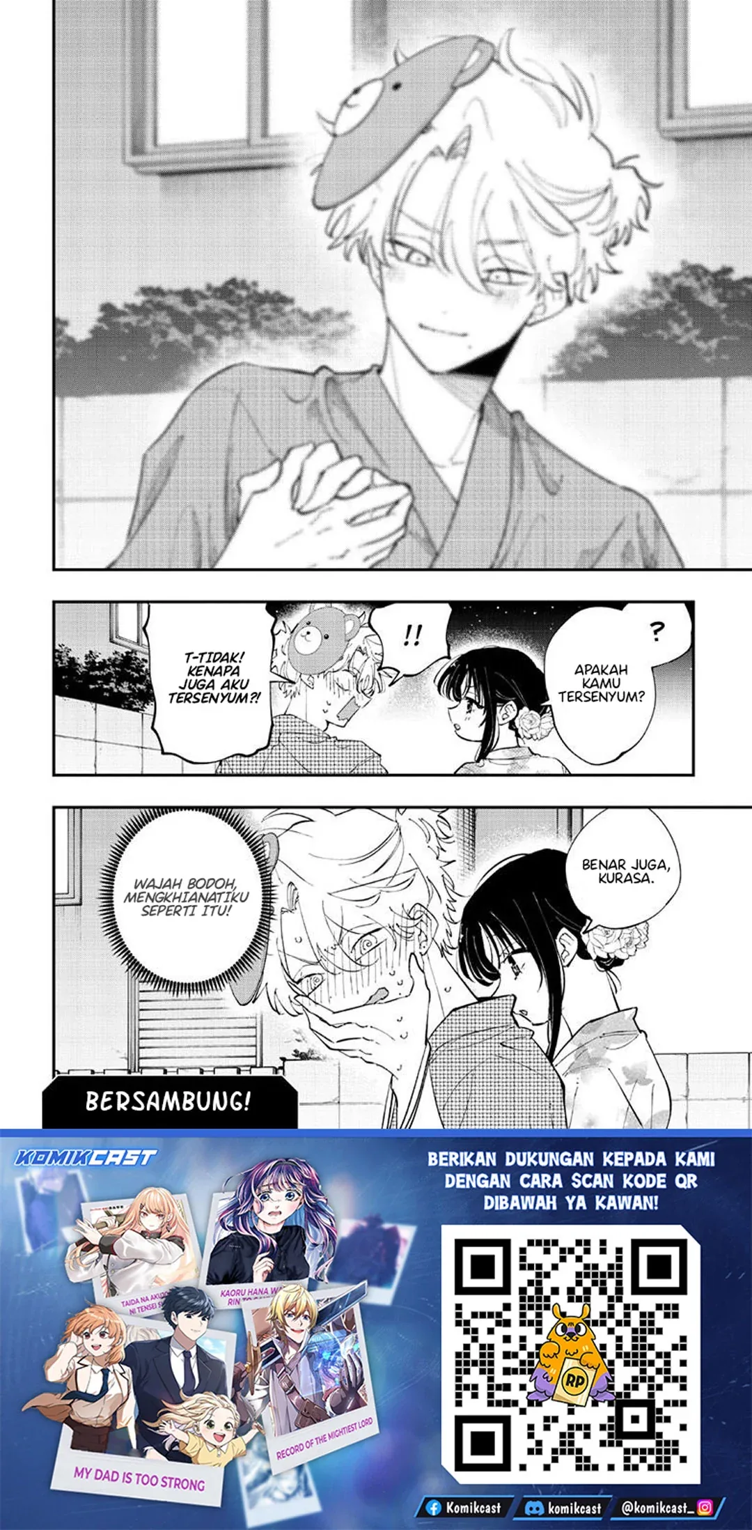 Halaman 9 — Tonari no Seki no Yatsu ga Souiu Me de Mitekuru Chapter 93