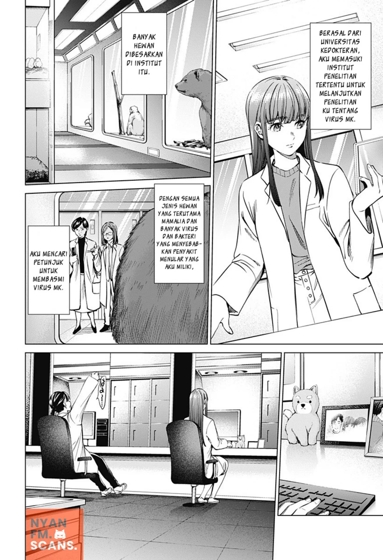 Halaman 3 — Shuumatsu no Harem Chapter 74
