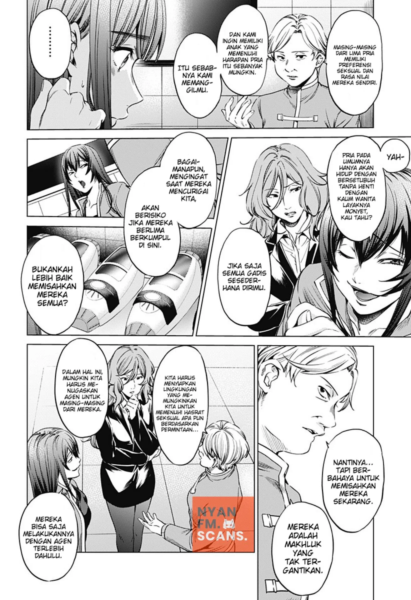 Halaman 15 — Shuumatsu no Harem Chapter 74