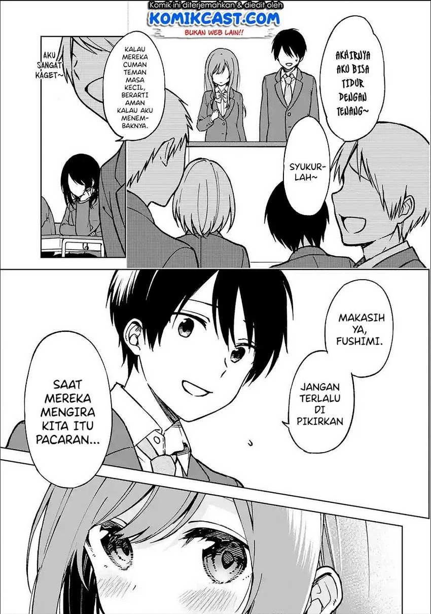 Halaman 12 — Chikan Saresou ni Natteiru S-kyuu Bishoujo wo Tasuketara Tonari no Seki no Osananajimi datta Chapter 12