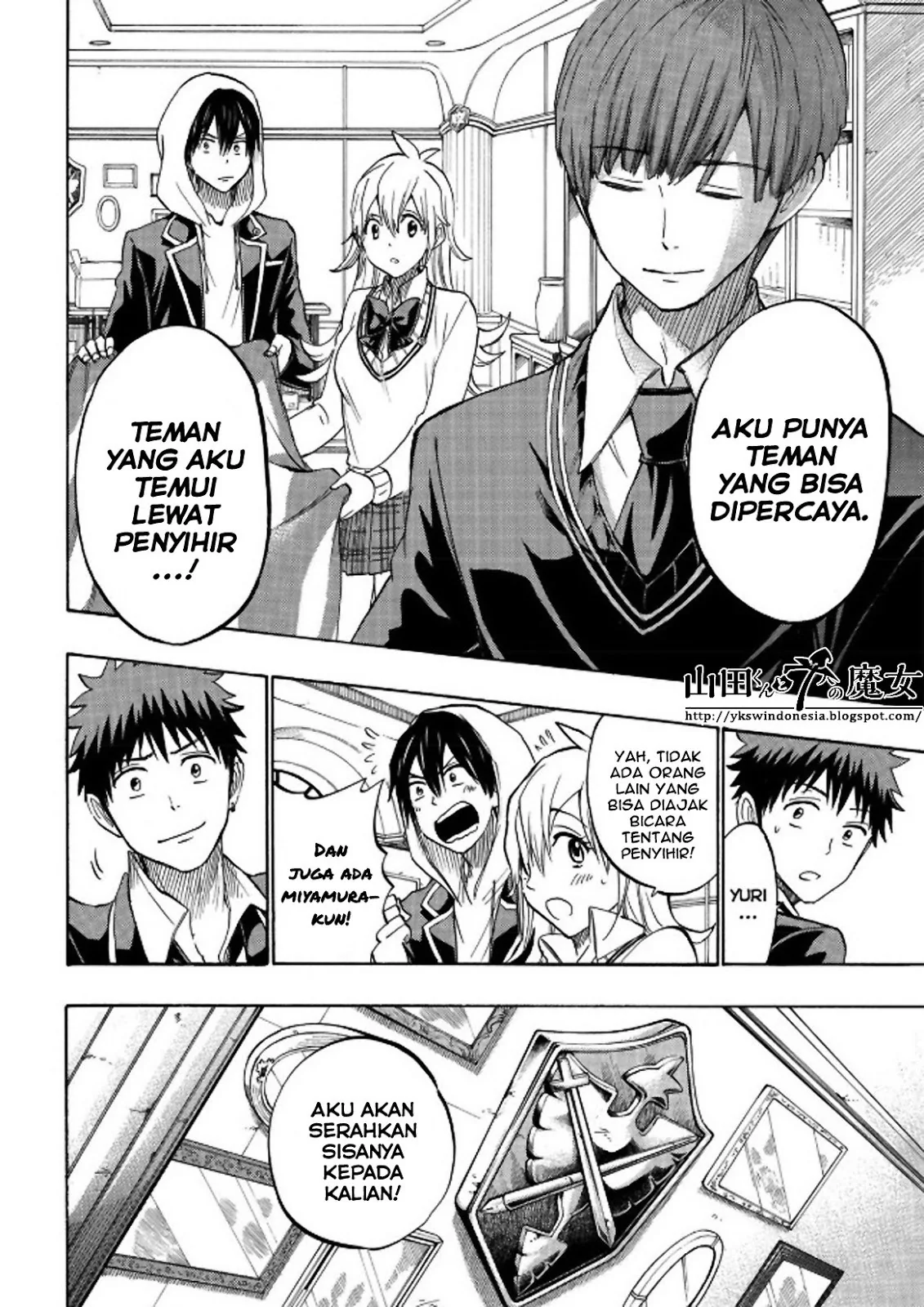 Halaman 5 — Yamada-kun to 7-nin no Majo Chapter 241