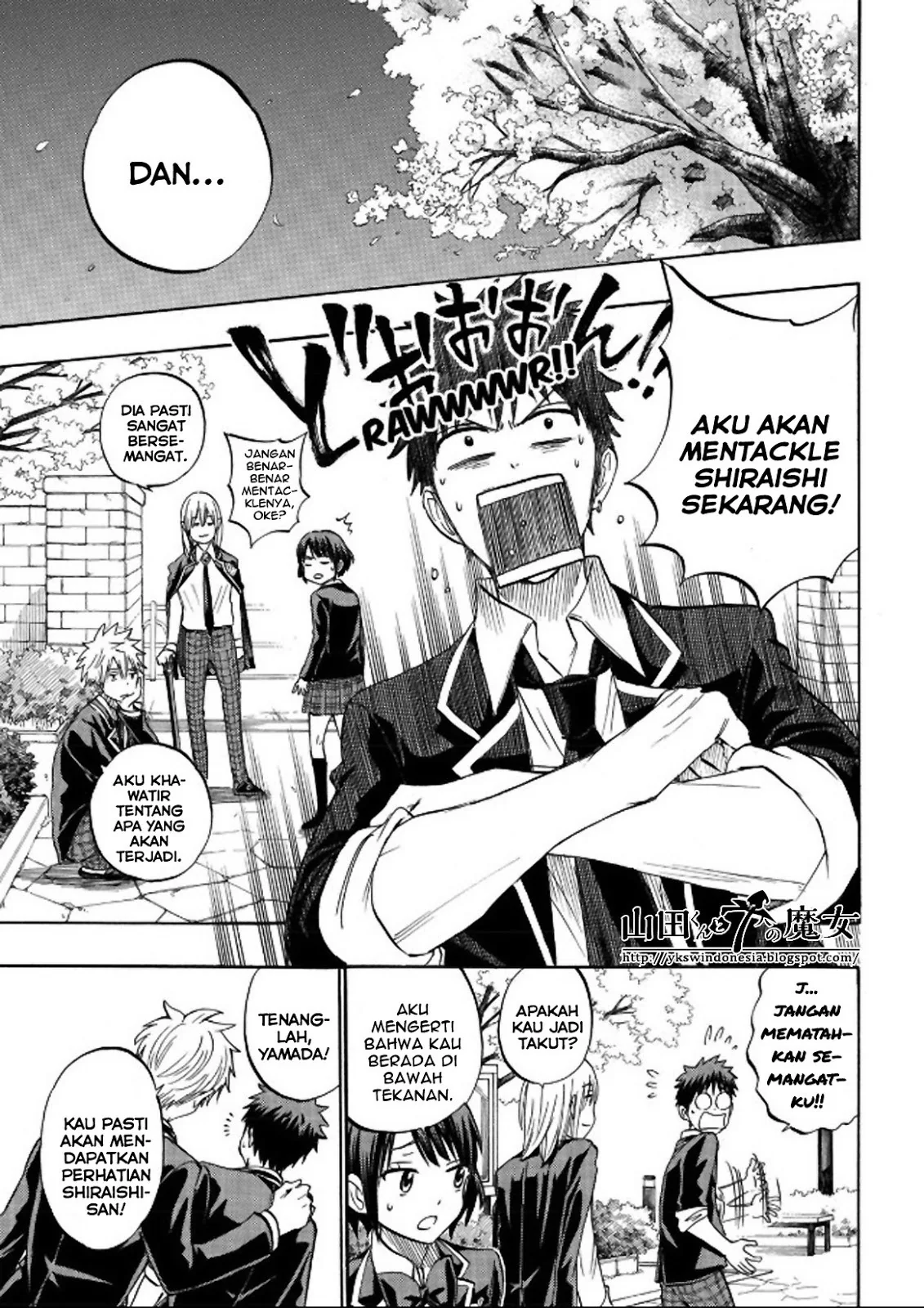 Halaman 6 — Yamada-kun to 7-nin no Majo Chapter 241