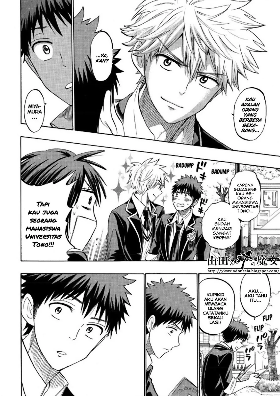 Halaman 7 — Yamada-kun to 7-nin no Majo Chapter 241