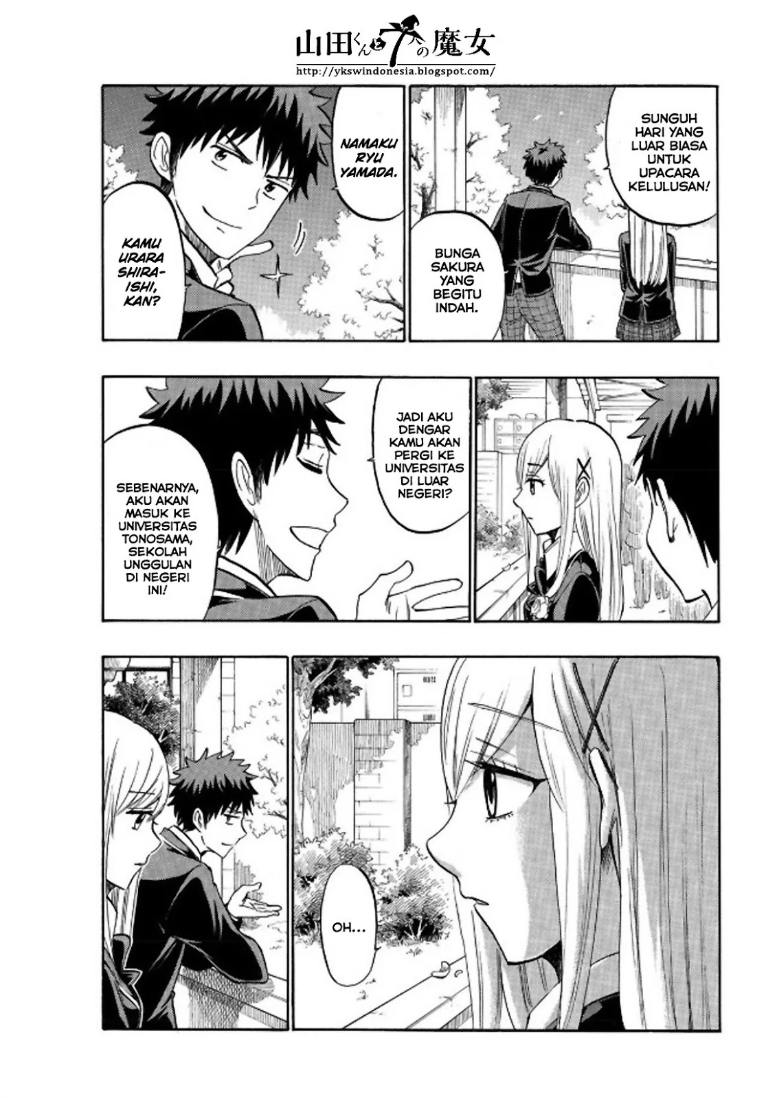 Halaman 11 — Yamada-kun to 7-nin no Majo Chapter 241