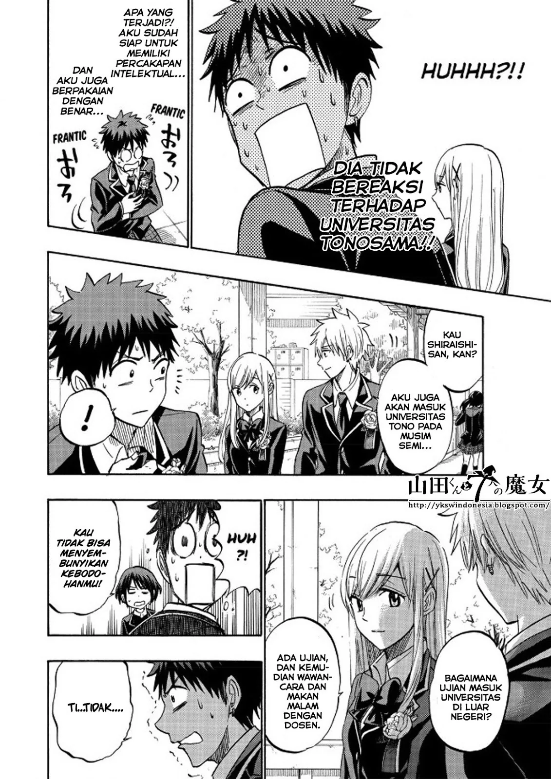 Halaman 12 — Yamada-kun to 7-nin no Majo Chapter 241