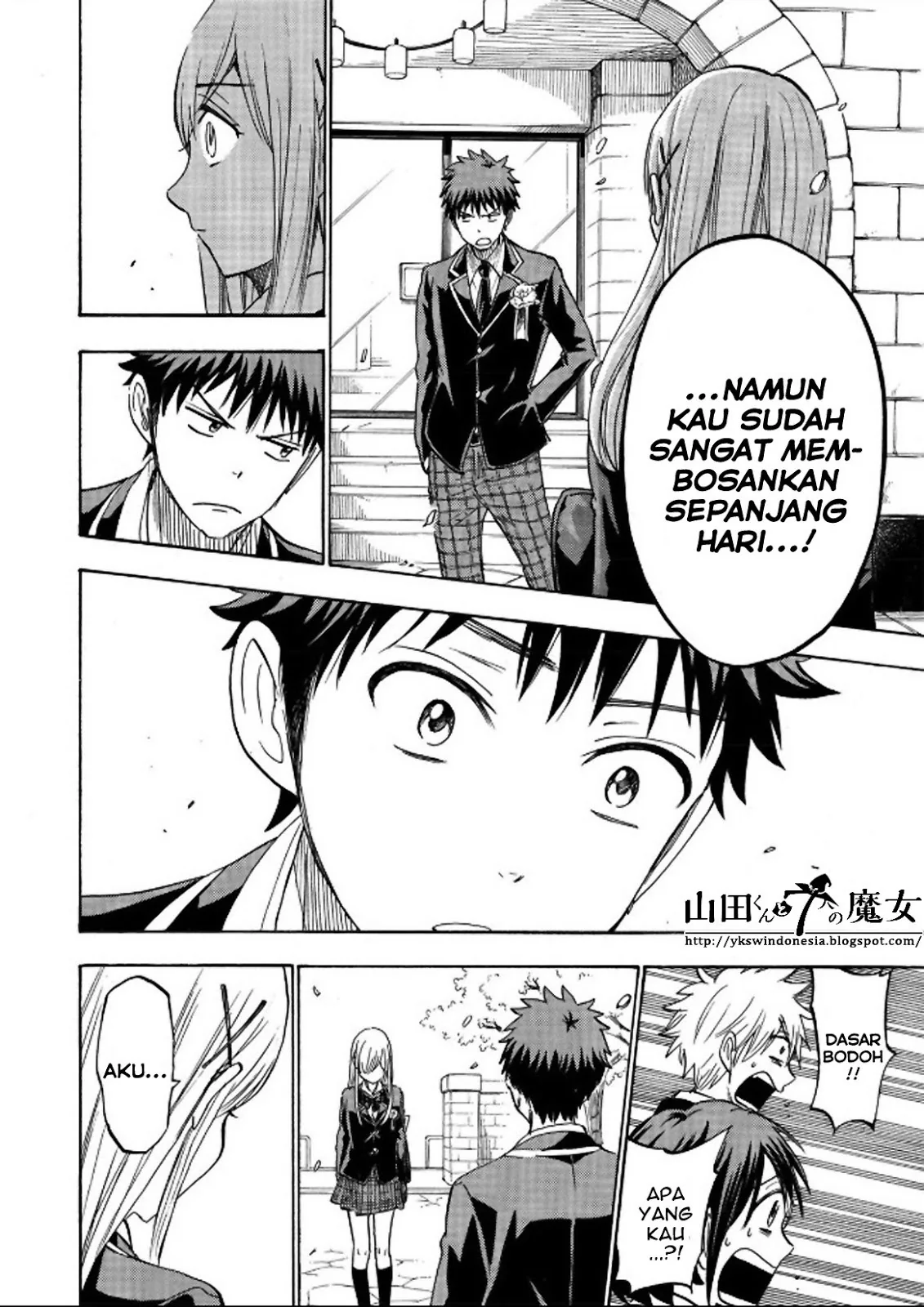 Halaman 16 — Yamada-kun to 7-nin no Majo Chapter 241