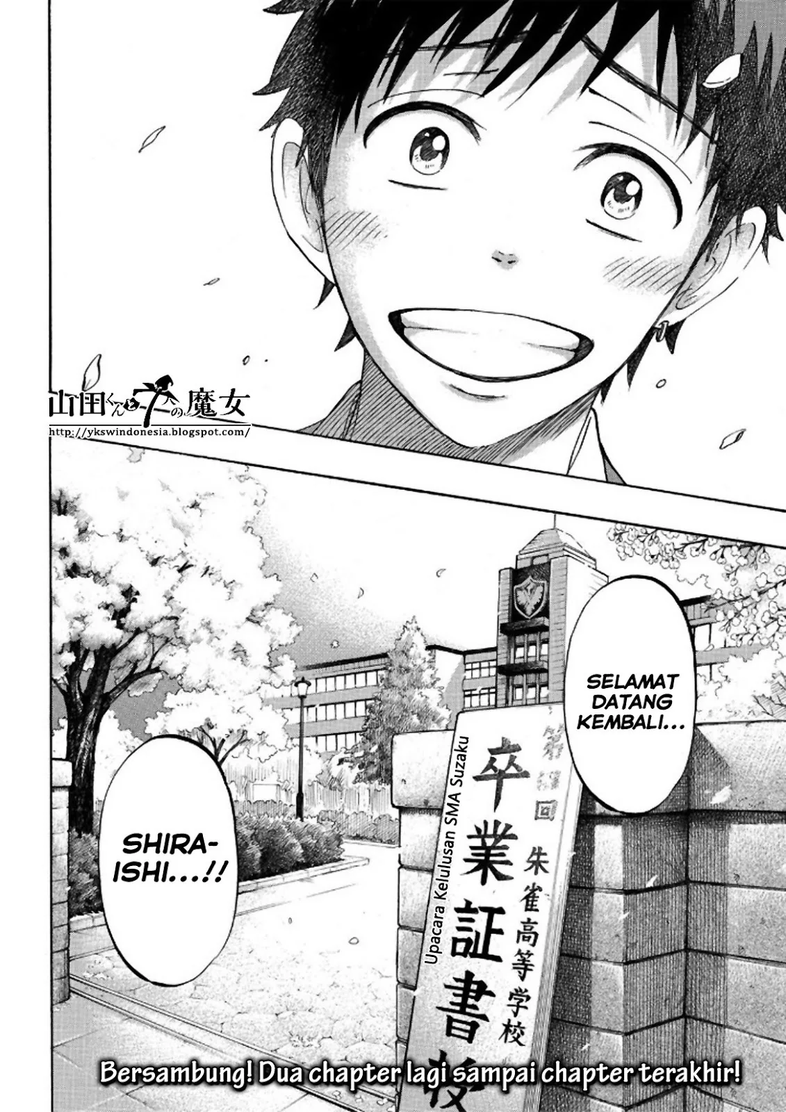Halaman 18 — Yamada-kun to 7-nin no Majo Chapter 241