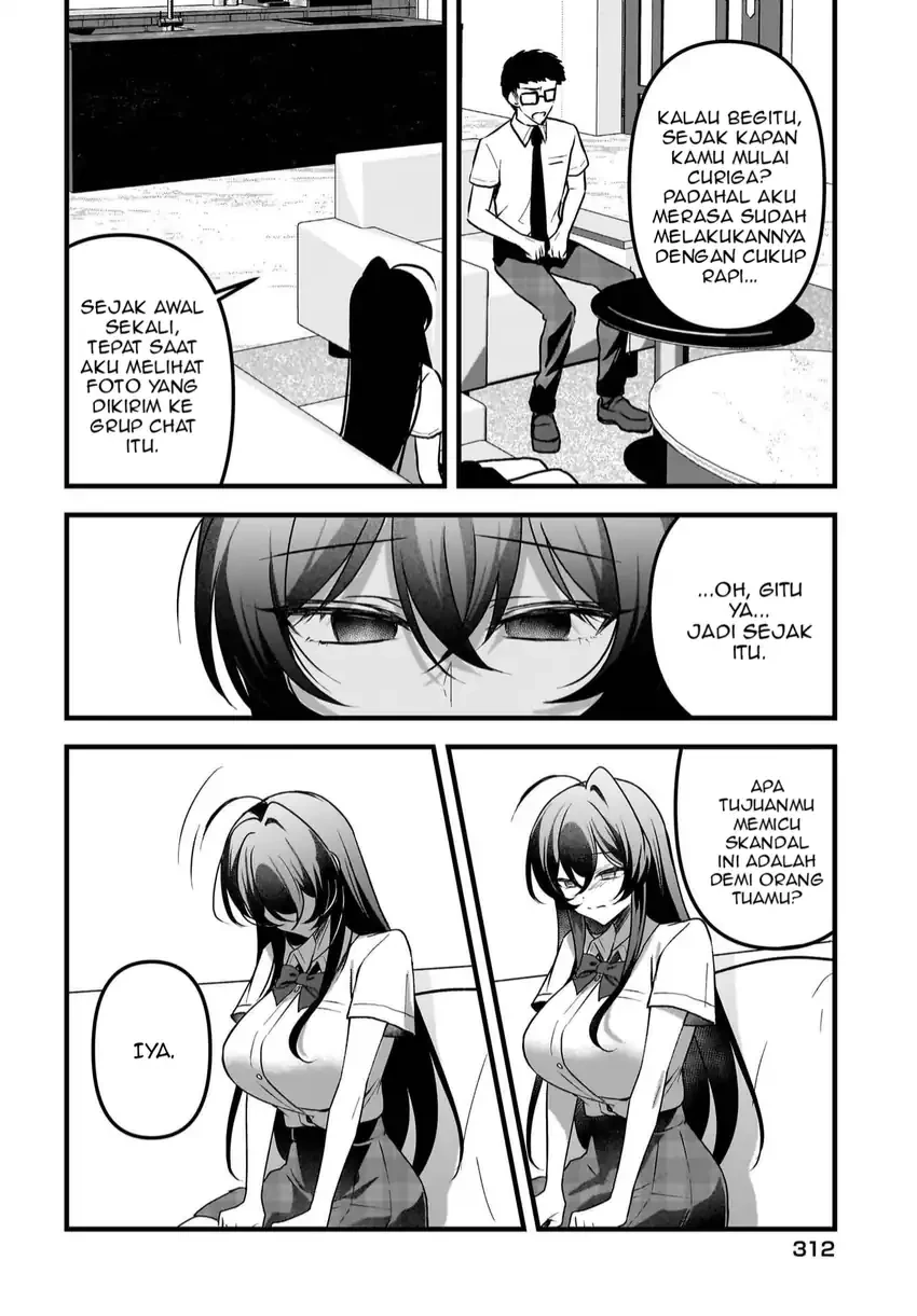 Halaman 9 — Gariben-kun to Uraaka-san: Sanzan Osewa ni Natteiru Ero-kei Uraaka Joshi no Shoutai ga Class no Idol Datta Ken Chapter 13