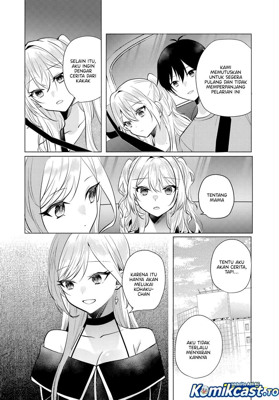 Halaman 4 — Houkago, Famiresu de, Class no Ano Ko to. Chapter 12