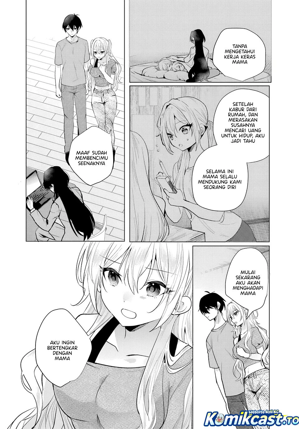 Halaman 24 — Houkago, Famiresu de, Class no Ano Ko to. Chapter 12