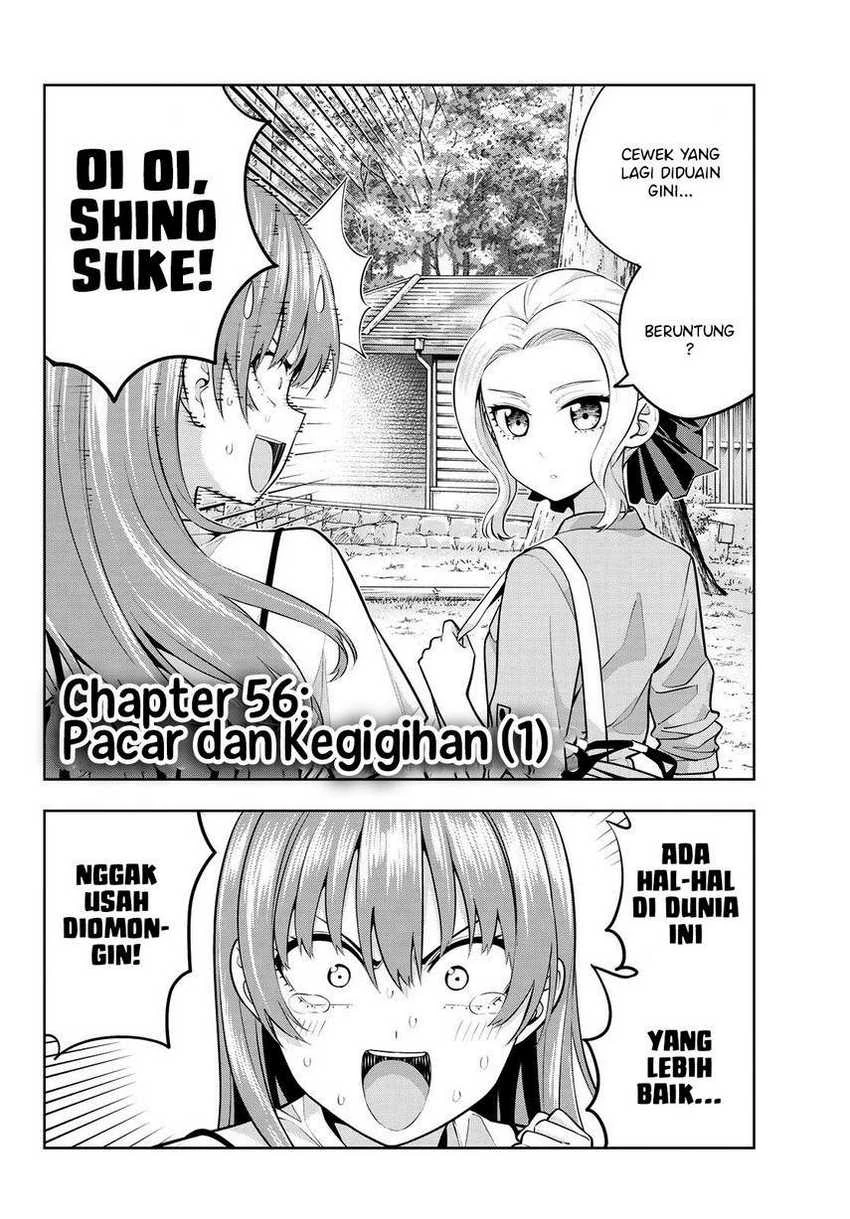 Halaman 4 — Kanojo mo Kanojo Chapter 56