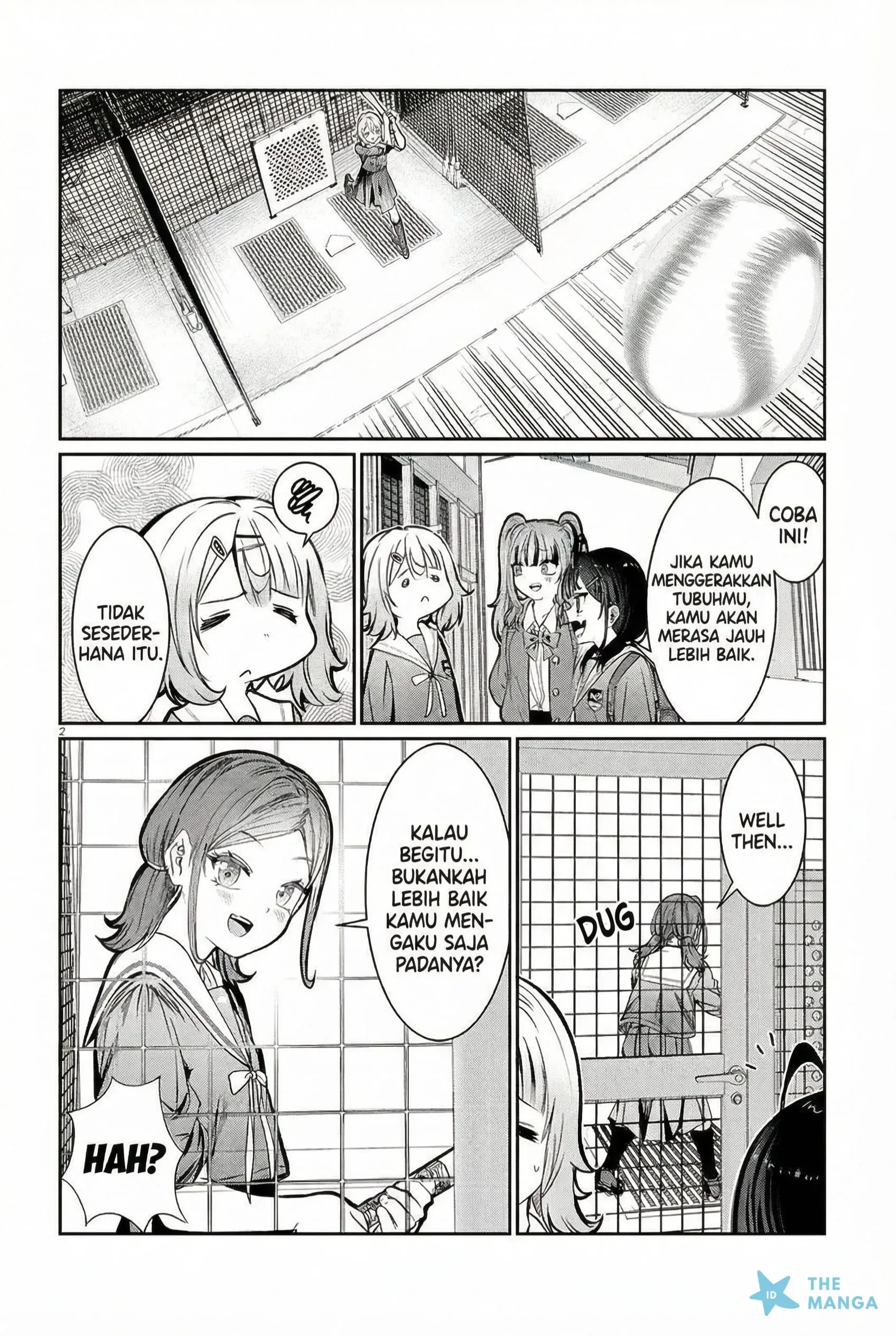 Halaman 3 — Kimi wa Yakamashi Tojite yo Kuchi wo! Chapter 46