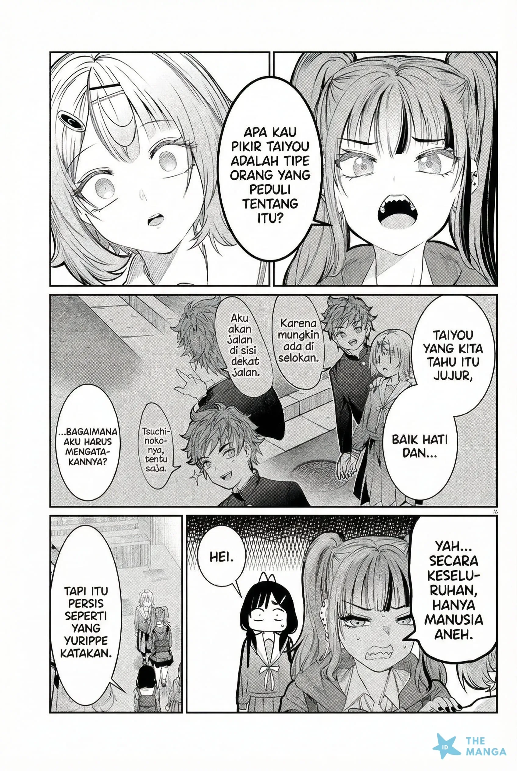 Halaman 5 — Kimi wa Yakamashi Tojite yo Kuchi wo! Chapter 46