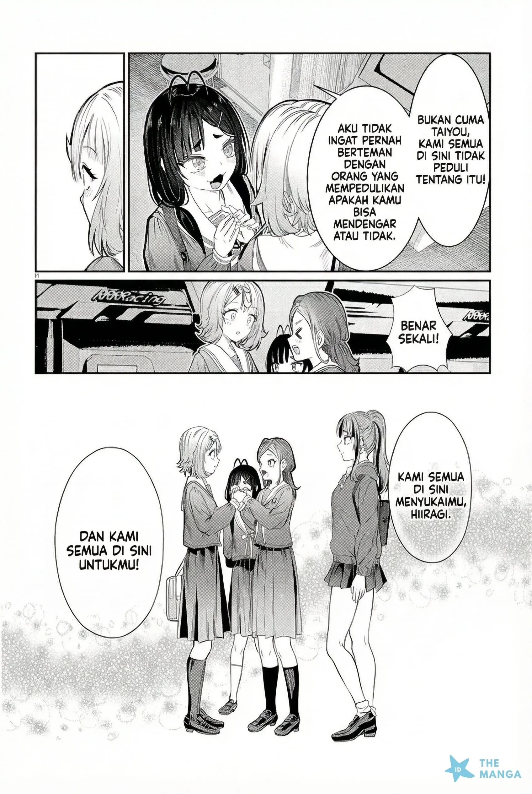 Halaman 6 — Kimi wa Yakamashi Tojite yo Kuchi wo! Chapter 46