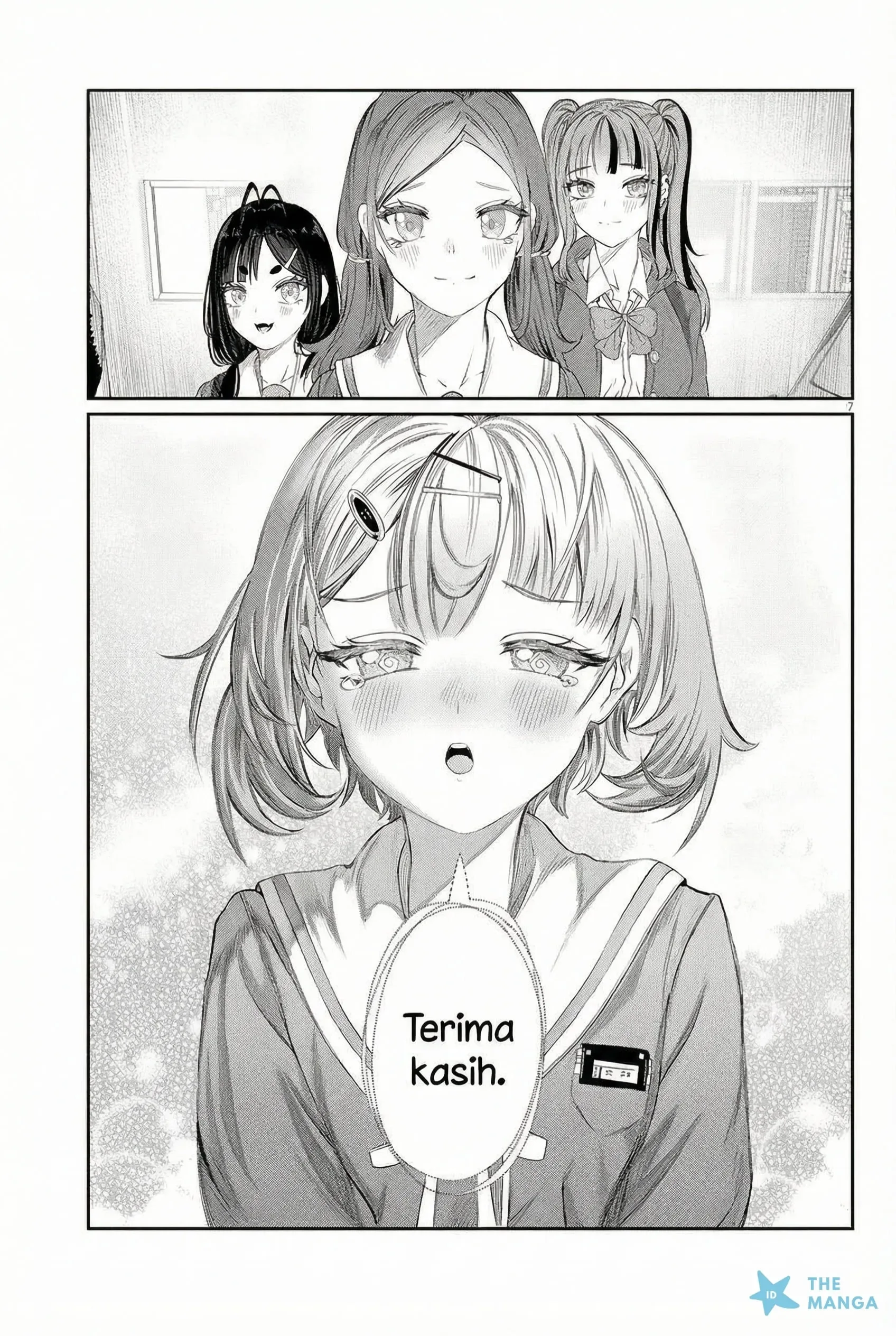 Halaman 7 — Kimi wa Yakamashi Tojite yo Kuchi wo! Chapter 46