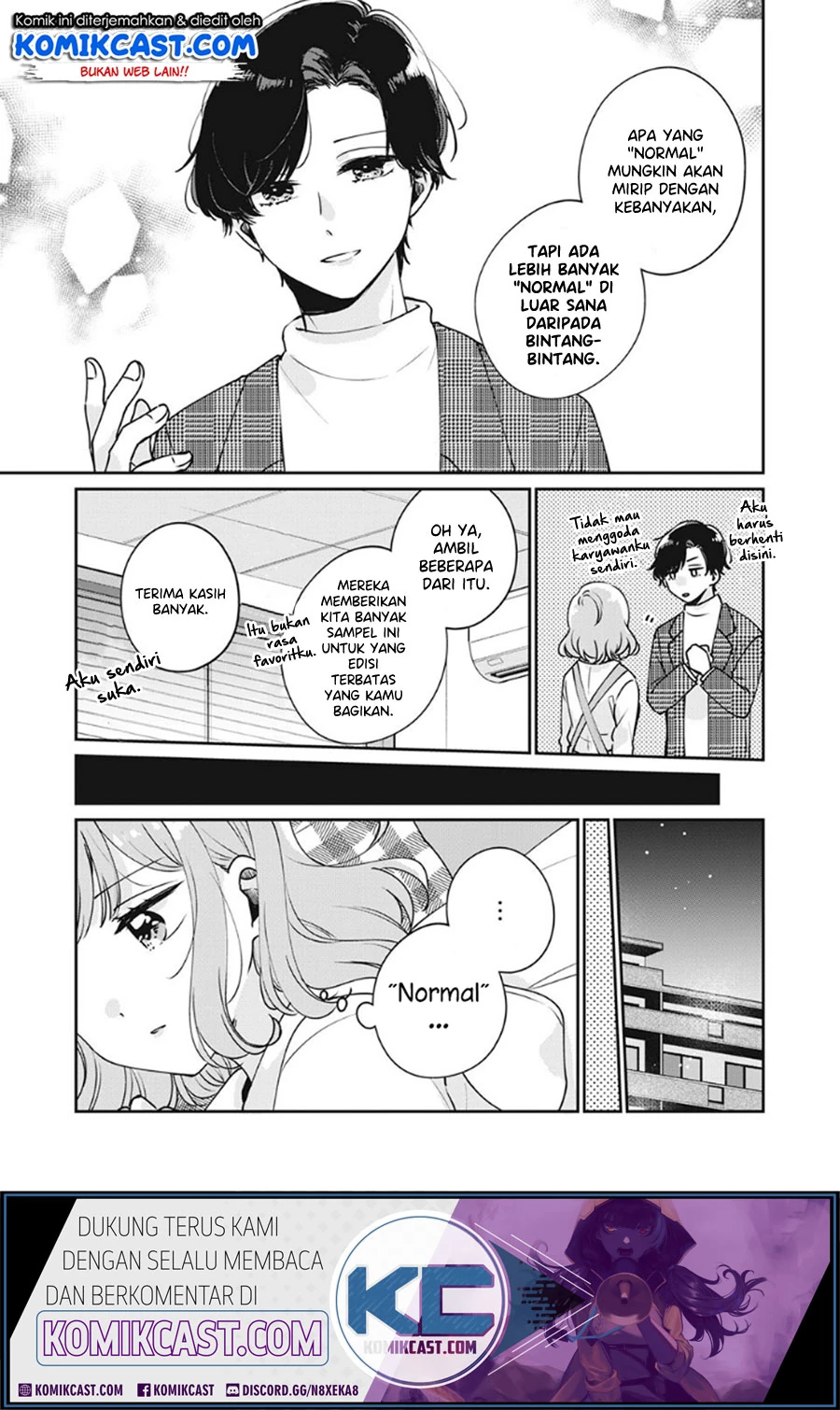Halaman 10 — Meguro-san wa Hajimete ja Nai Chapter 34