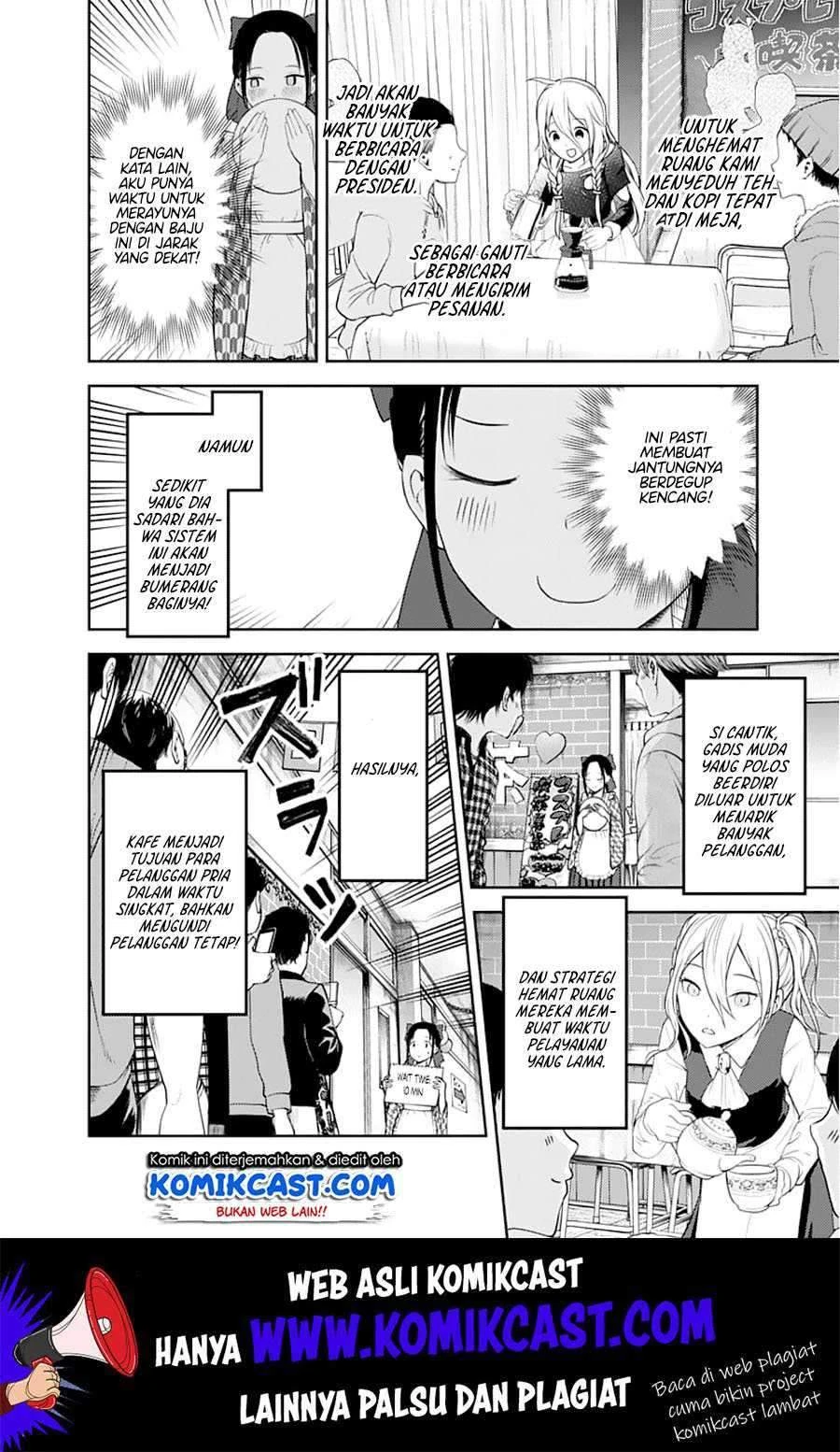 Halaman 6 — Kaguya-sama wa Kokurasetai: Tensai-tachi no Renai Zunousen Chapter 123