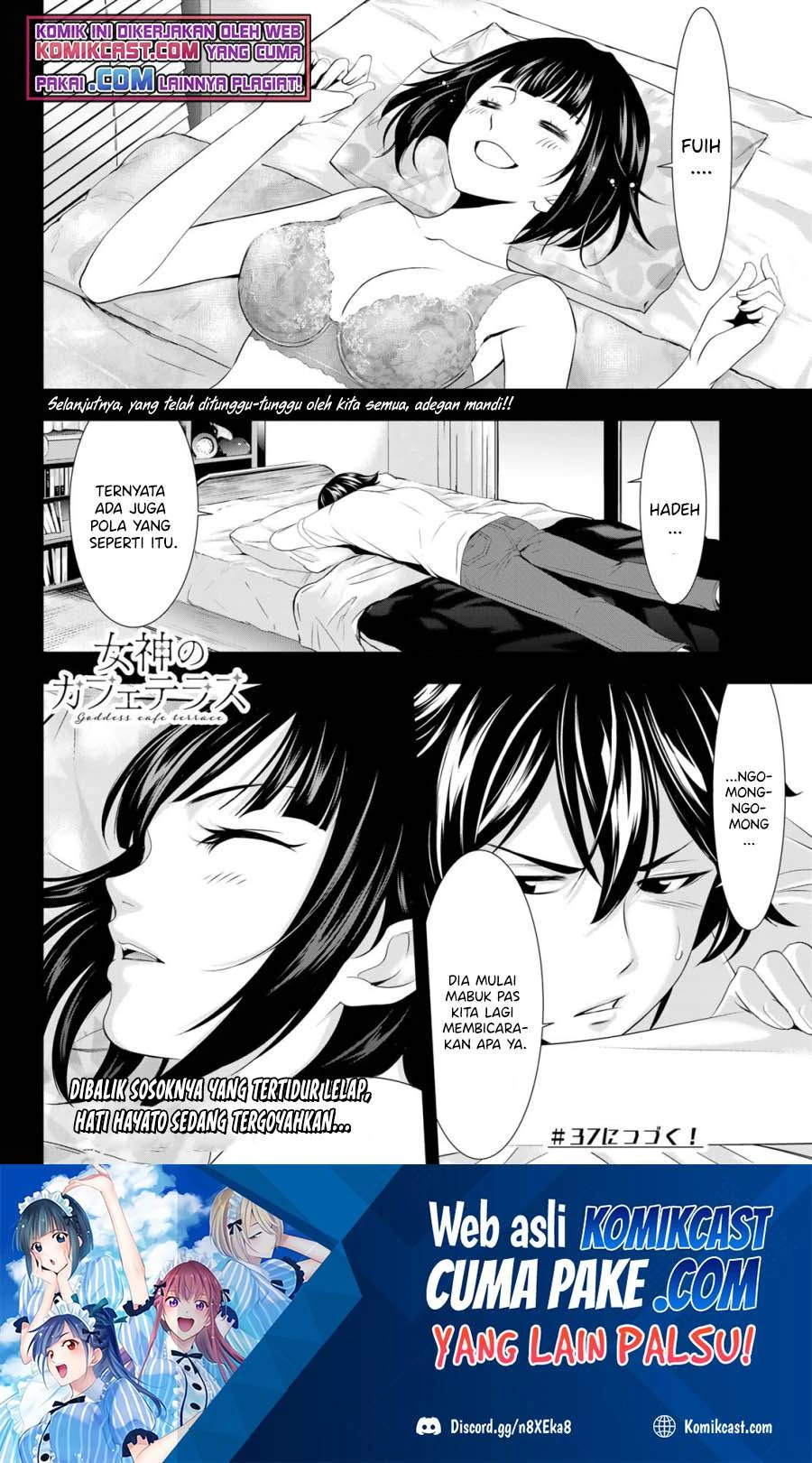 Halaman 18 — Megami no Café Terrace Chapter 36