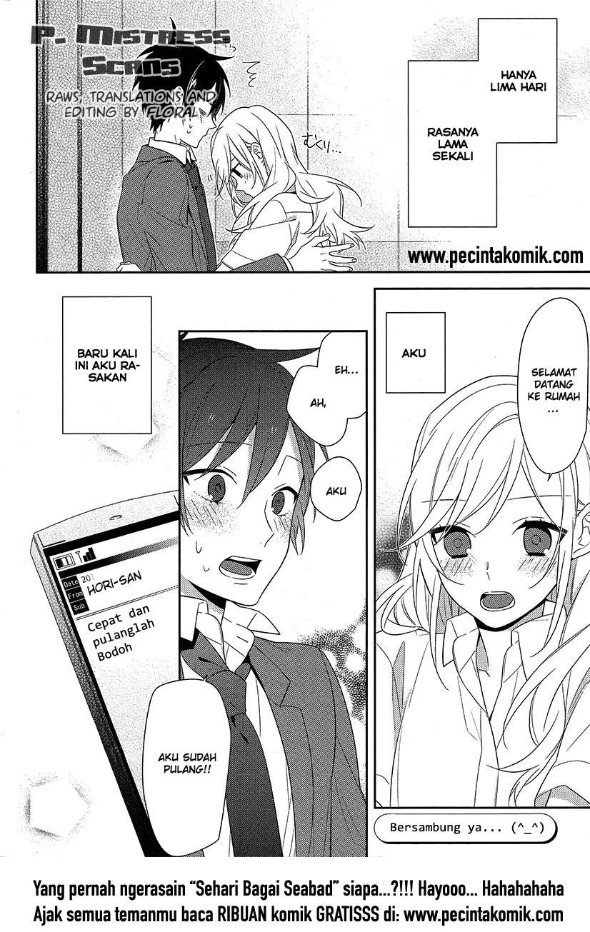 Halaman 21 — Horimiya Chapter 34