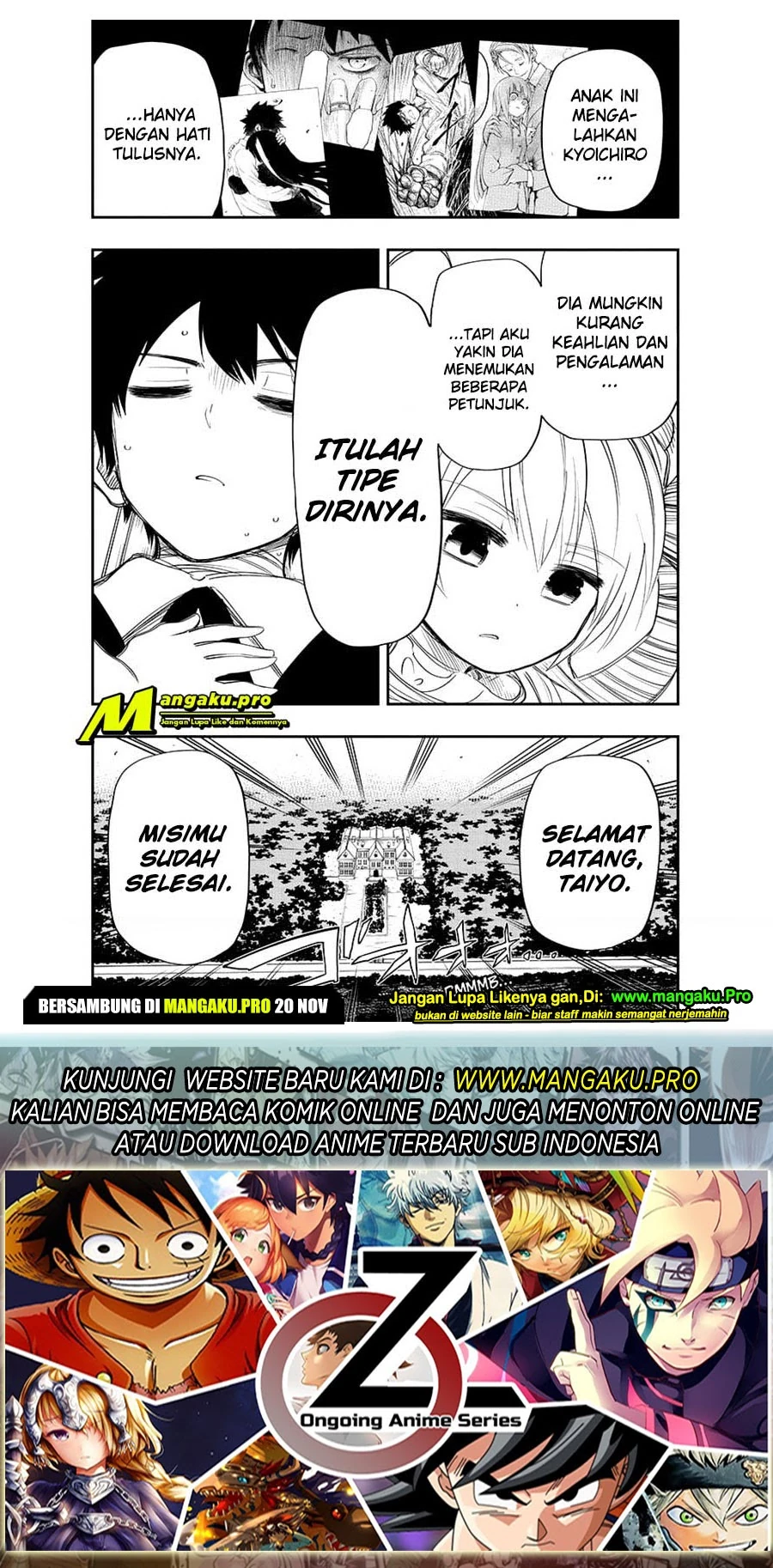 Halaman 21 — Yozakura-san Chi no Daisakusen Chapter 59