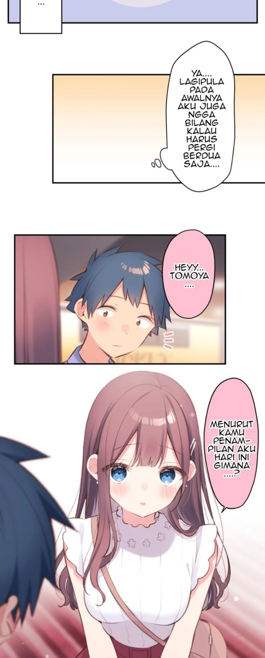 Halaman 6 — Waka-chan Is Flirty Again Chapter 76