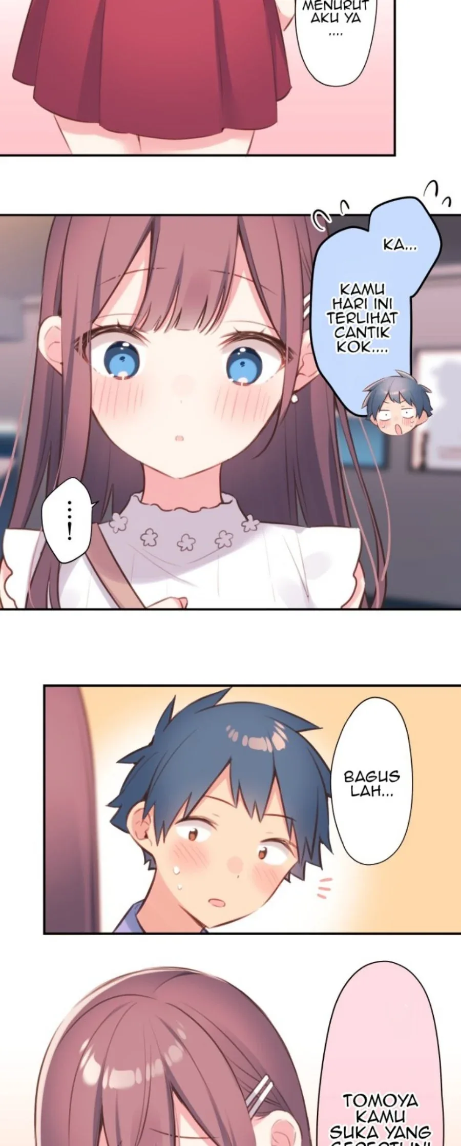 Halaman 8 — Waka-chan Is Flirty Again Chapter 76