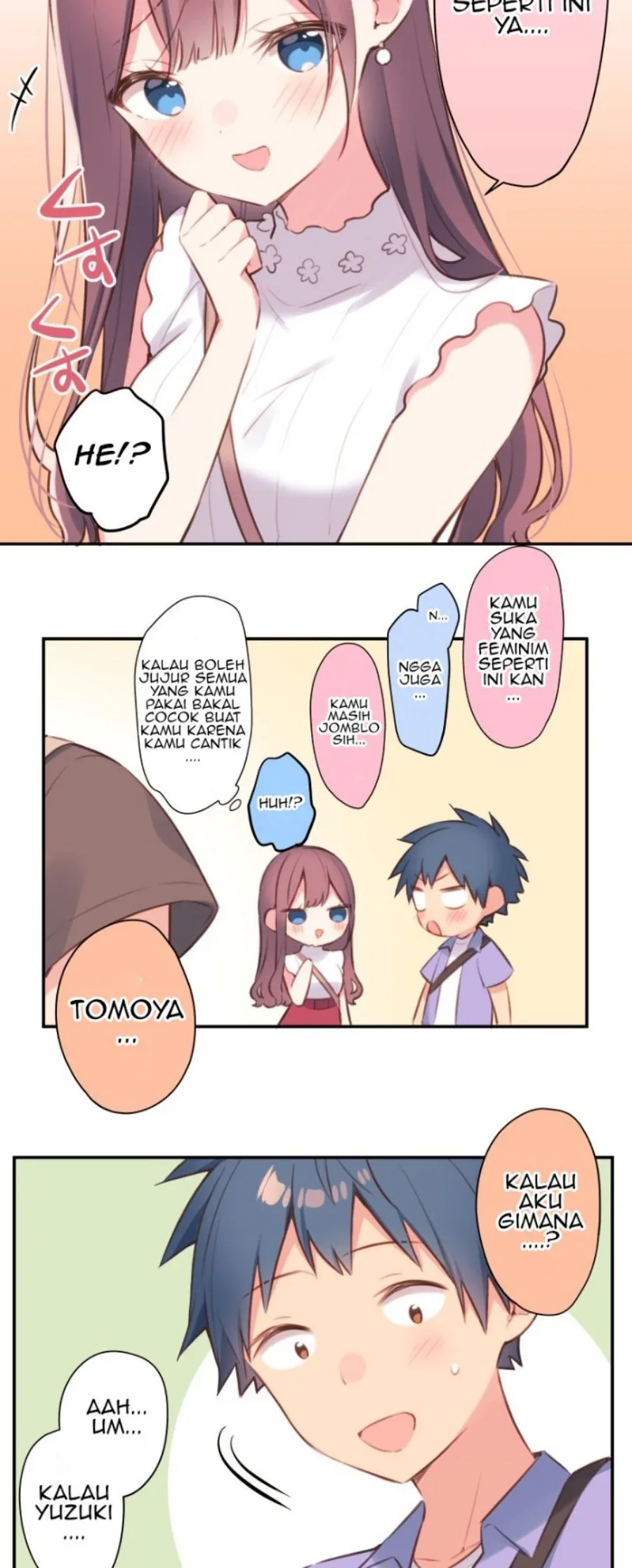 Halaman 9 — Waka-chan Is Flirty Again Chapter 76
