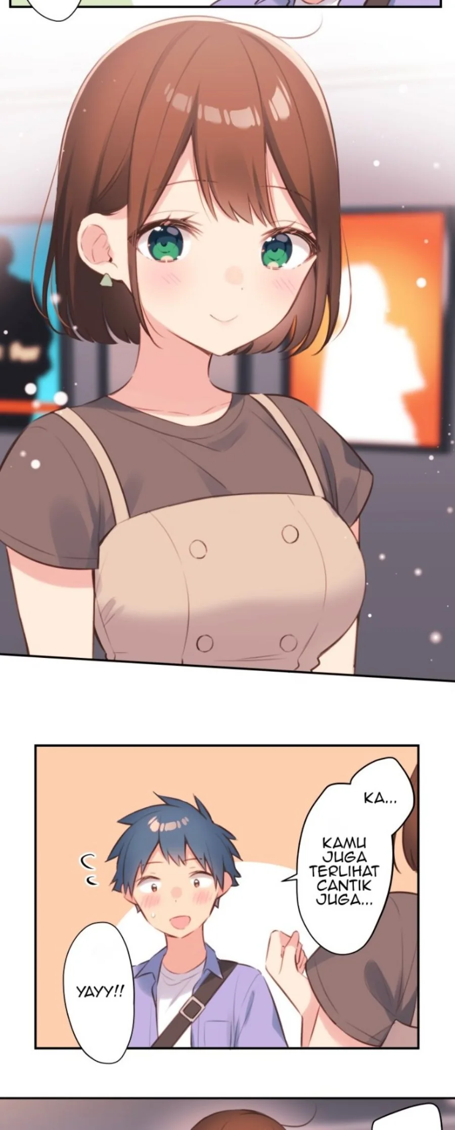Halaman 10 — Waka-chan Is Flirty Again Chapter 76