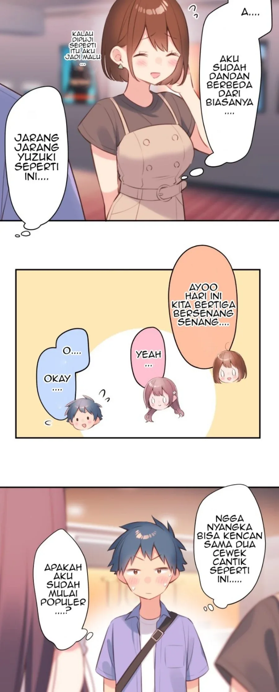 Halaman 11 — Waka-chan Is Flirty Again Chapter 76