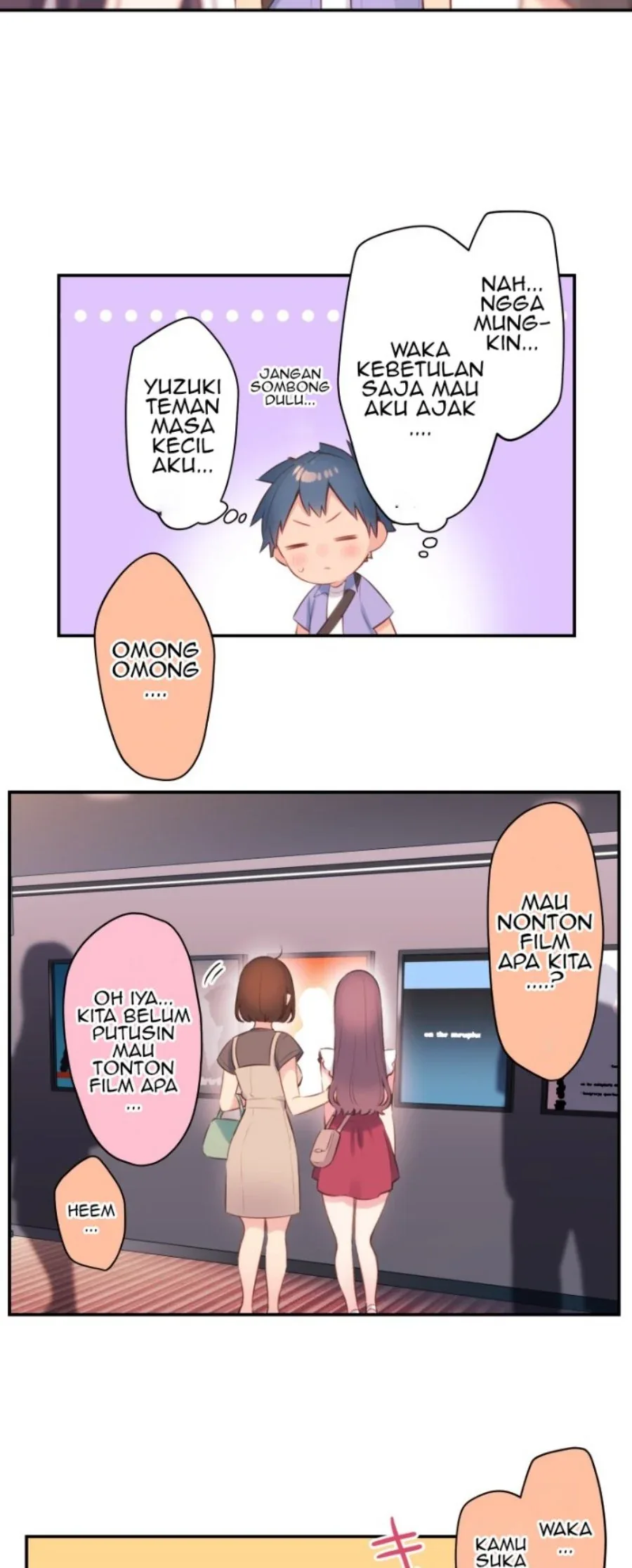 Halaman 12 — Waka-chan Is Flirty Again Chapter 76