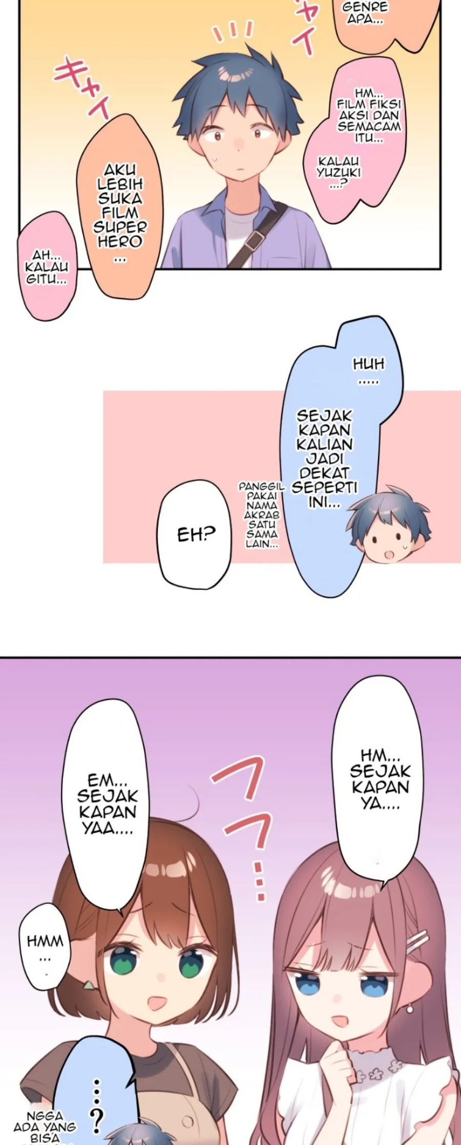 Halaman 13 — Waka-chan Is Flirty Again Chapter 76