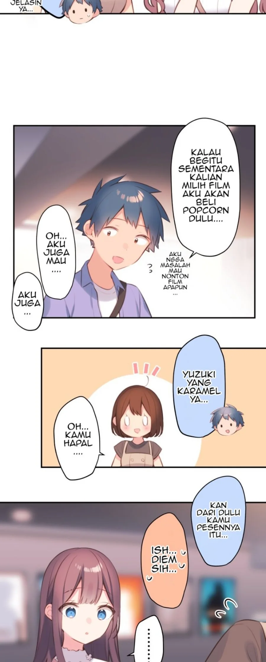 Halaman 14 — Waka-chan Is Flirty Again Chapter 76