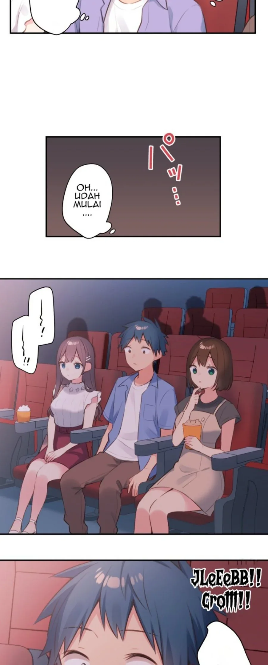 Halaman 17 — Waka-chan Is Flirty Again Chapter 76