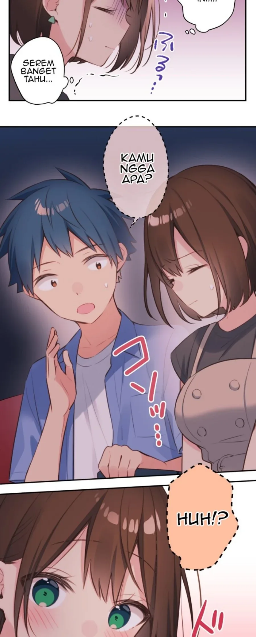 Halaman 19 — Waka-chan Is Flirty Again Chapter 76