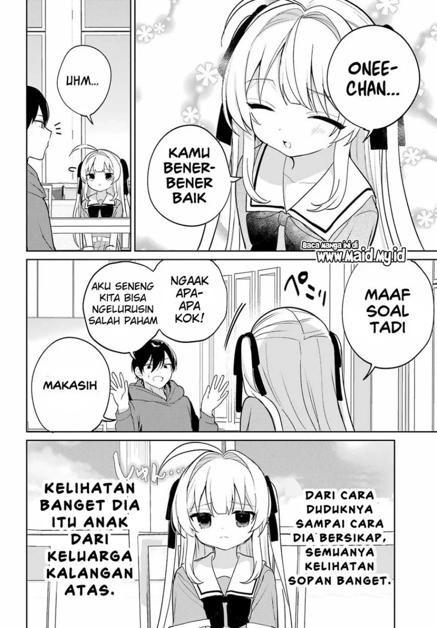 Halaman 17 — Remote Jugyou ni Nattara Class 1 no Bishoujo to Doukyo suru Koto ni Natta Chapter 14