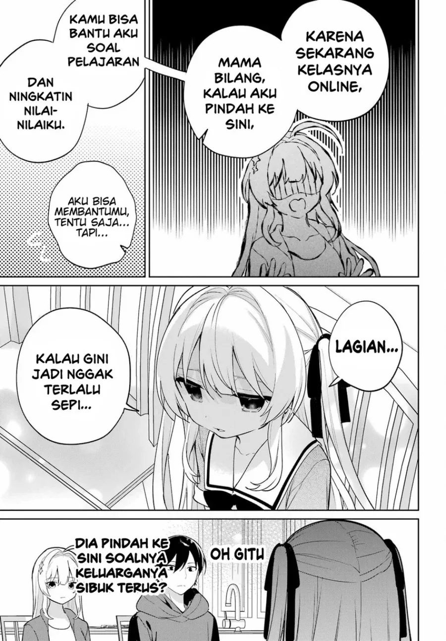 Halaman 20 — Remote Jugyou ni Nattara Class 1 no Bishoujo to Doukyo suru Koto ni Natta Chapter 14