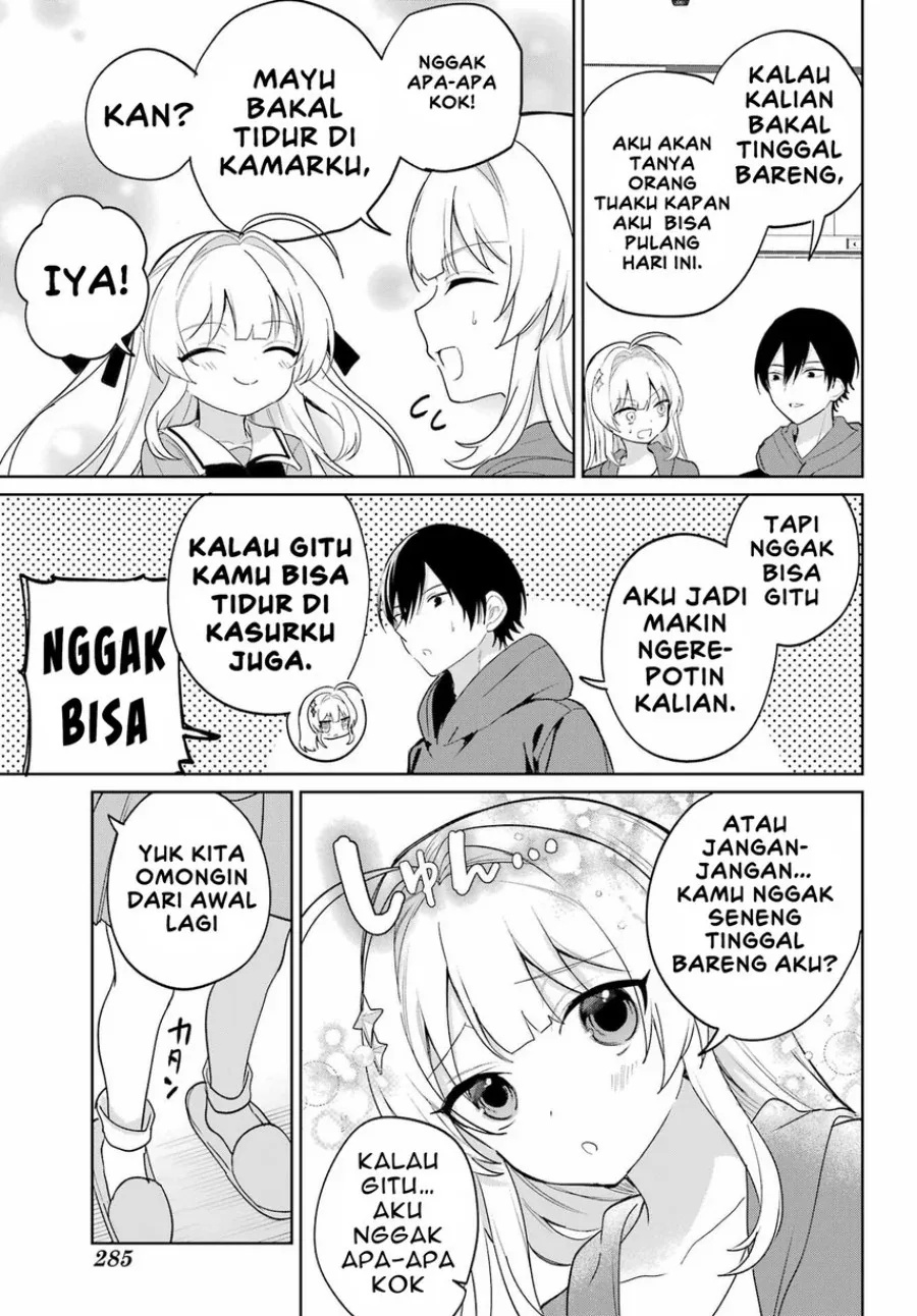 Halaman 24 — Remote Jugyou ni Nattara Class 1 no Bishoujo to Doukyo suru Koto ni Natta Chapter 14