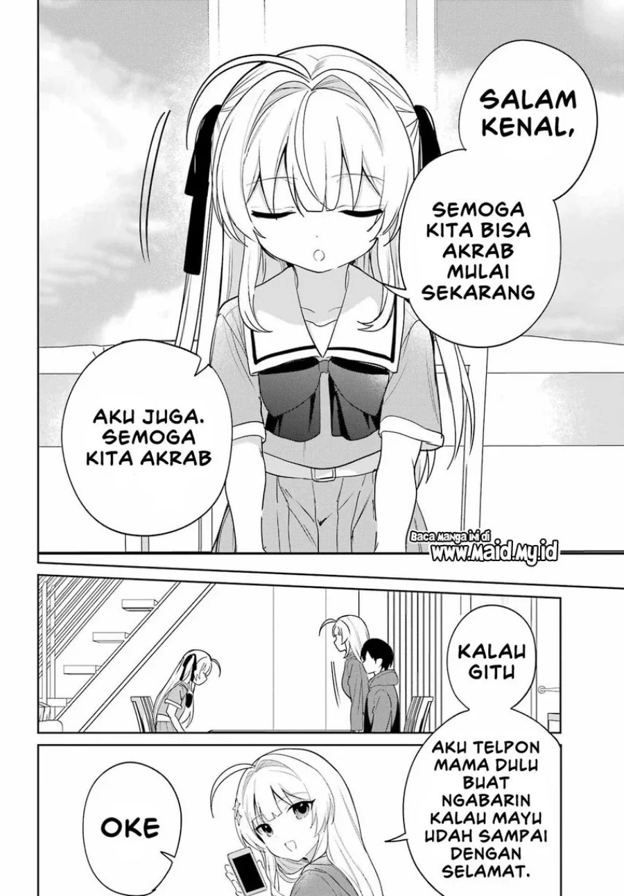 Halaman 25 — Remote Jugyou ni Nattara Class 1 no Bishoujo to Doukyo suru Koto ni Natta Chapter 14