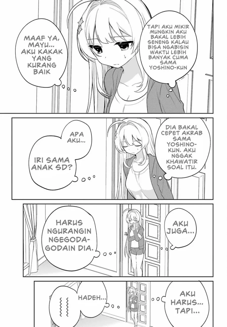 Halaman 28 — Remote Jugyou ni Nattara Class 1 no Bishoujo to Doukyo suru Koto ni Natta Chapter 14