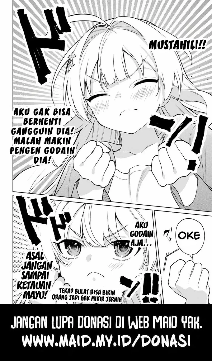 Halaman 29 — Remote Jugyou ni Nattara Class 1 no Bishoujo to Doukyo suru Koto ni Natta Chapter 14