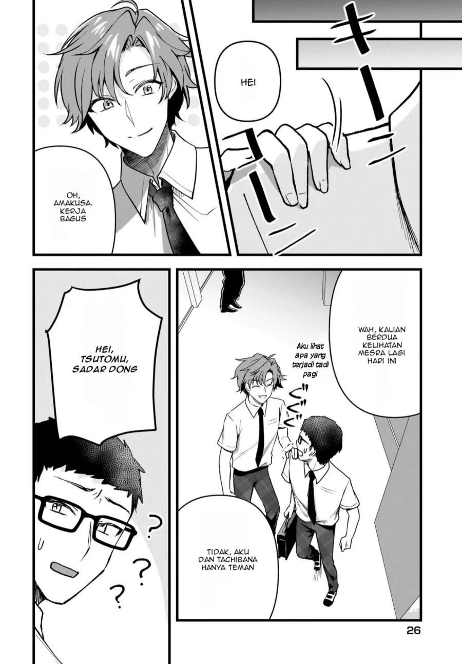 Halaman 6 — Gariben-kun to Uraaka-san: Sanzan Osewa ni Natteiru Ero-kei Uraaka Joshi no Shoutai ga Class no Idol Datta Ken Chapter 8