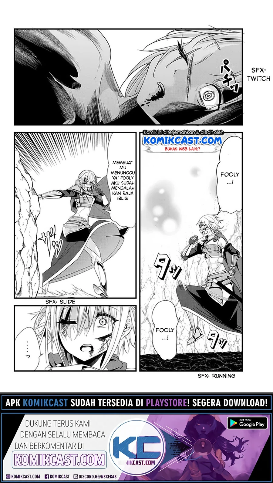 Halaman 3 — Imamade Ichido mo Onnaatsukai sareta Koto ga Nai Onna Kishi wo Onnaatsukai suru Manga Chapter 128