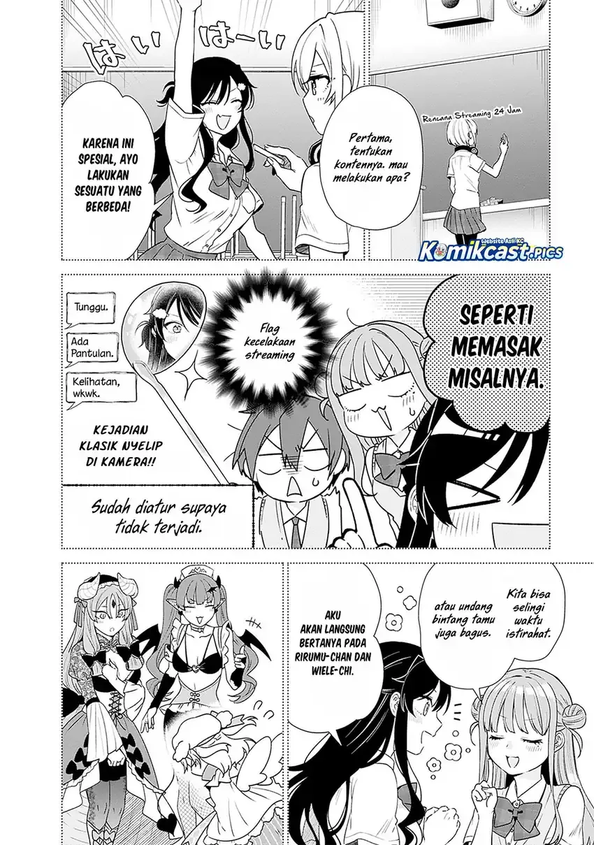 Halaman 8 — VTuber wa Mama Naranai! Chapter 21