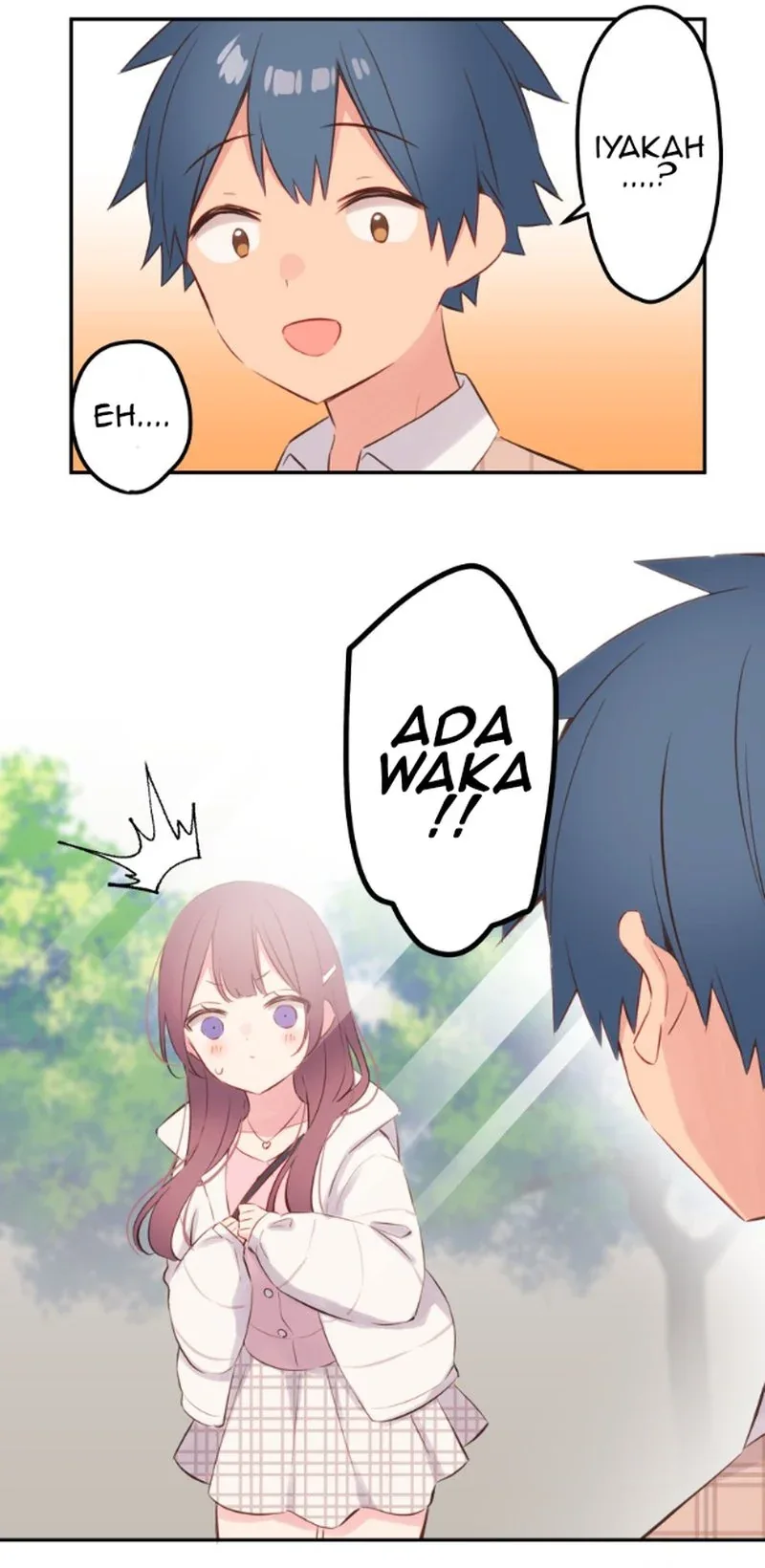 Halaman 15 — Waka-chan Is Flirty Again Chapter 139