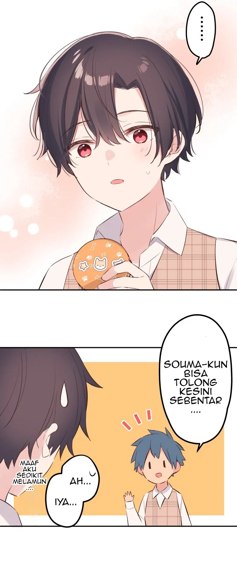 Halaman 35 — Waka-chan Is Flirty Again Chapter 139