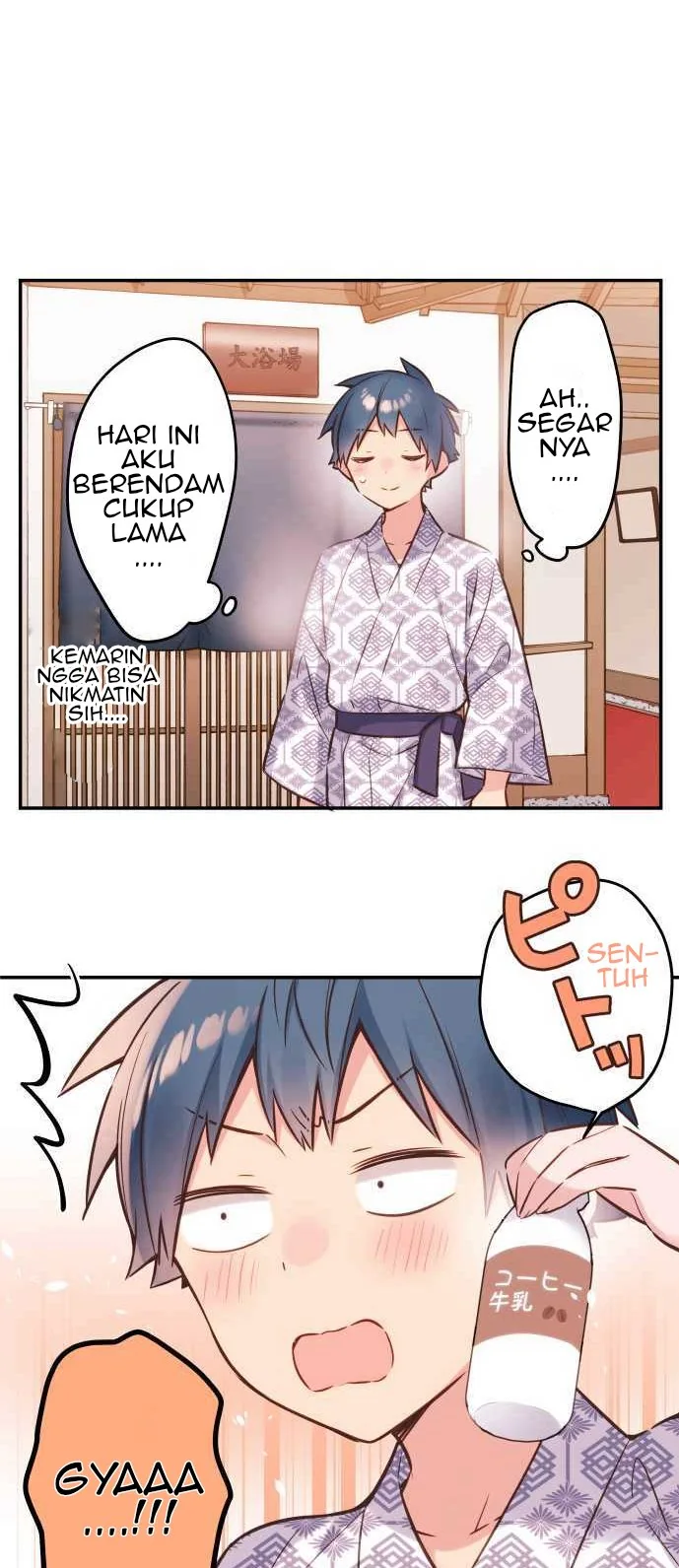 Halaman 4 — Waka-chan Is Flirty Again Chapter 55