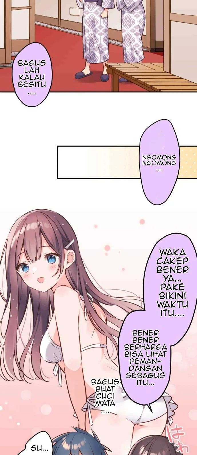 Halaman 9 — Waka-chan Is Flirty Again Chapter 55