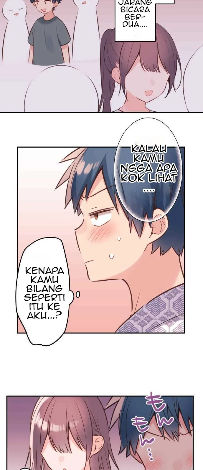 Halaman 19 — Waka-chan Is Flirty Again Chapter 55